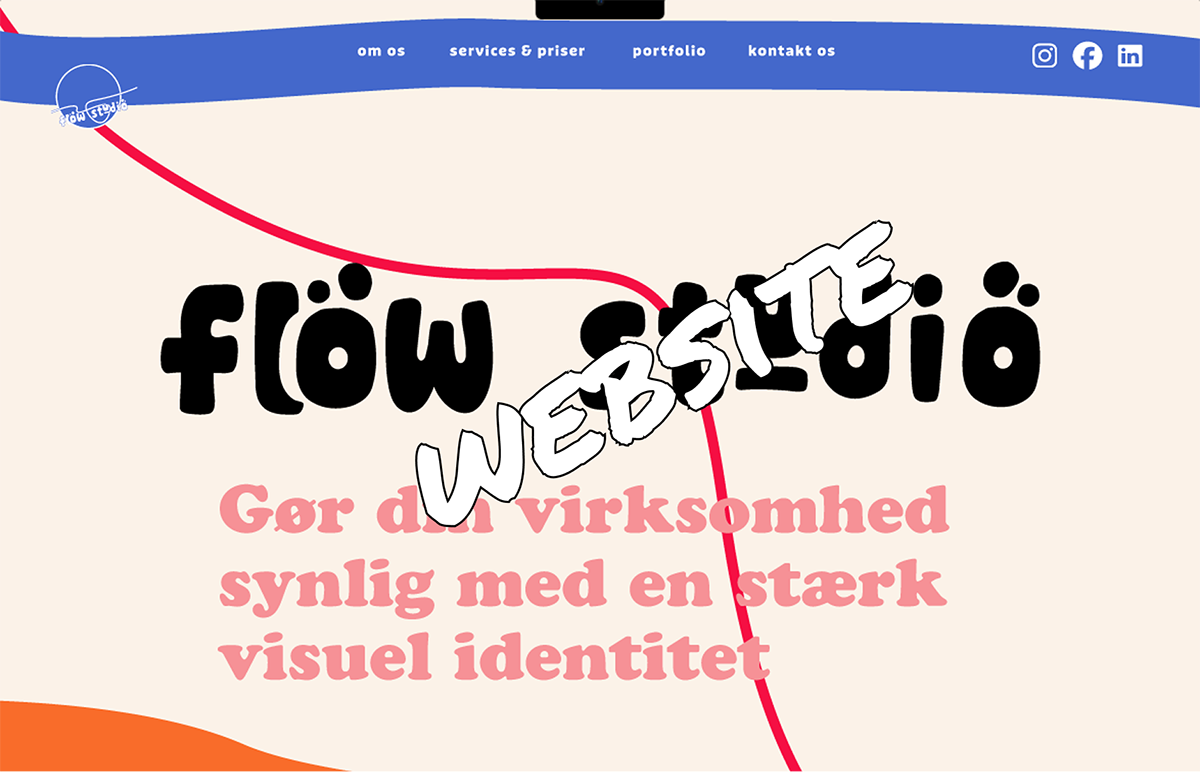 Prototype og brandguide for Flöw Studiö