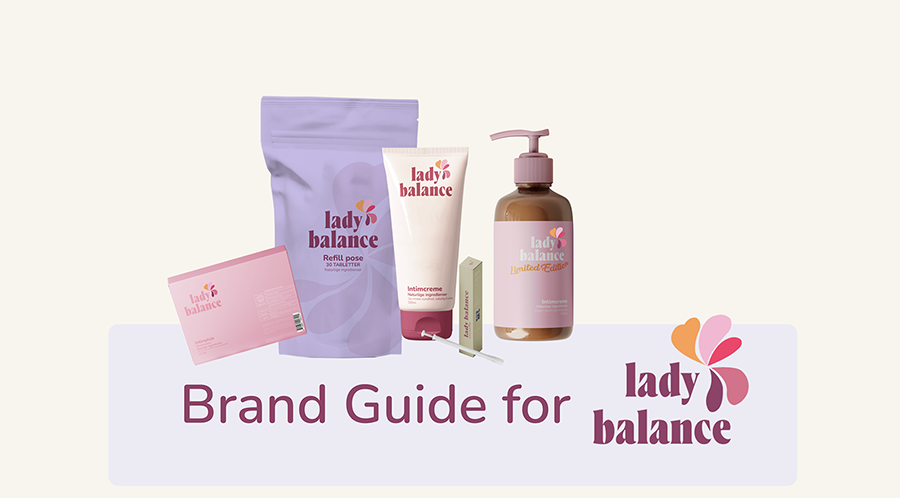 LadyBalance redesign og brandguide case